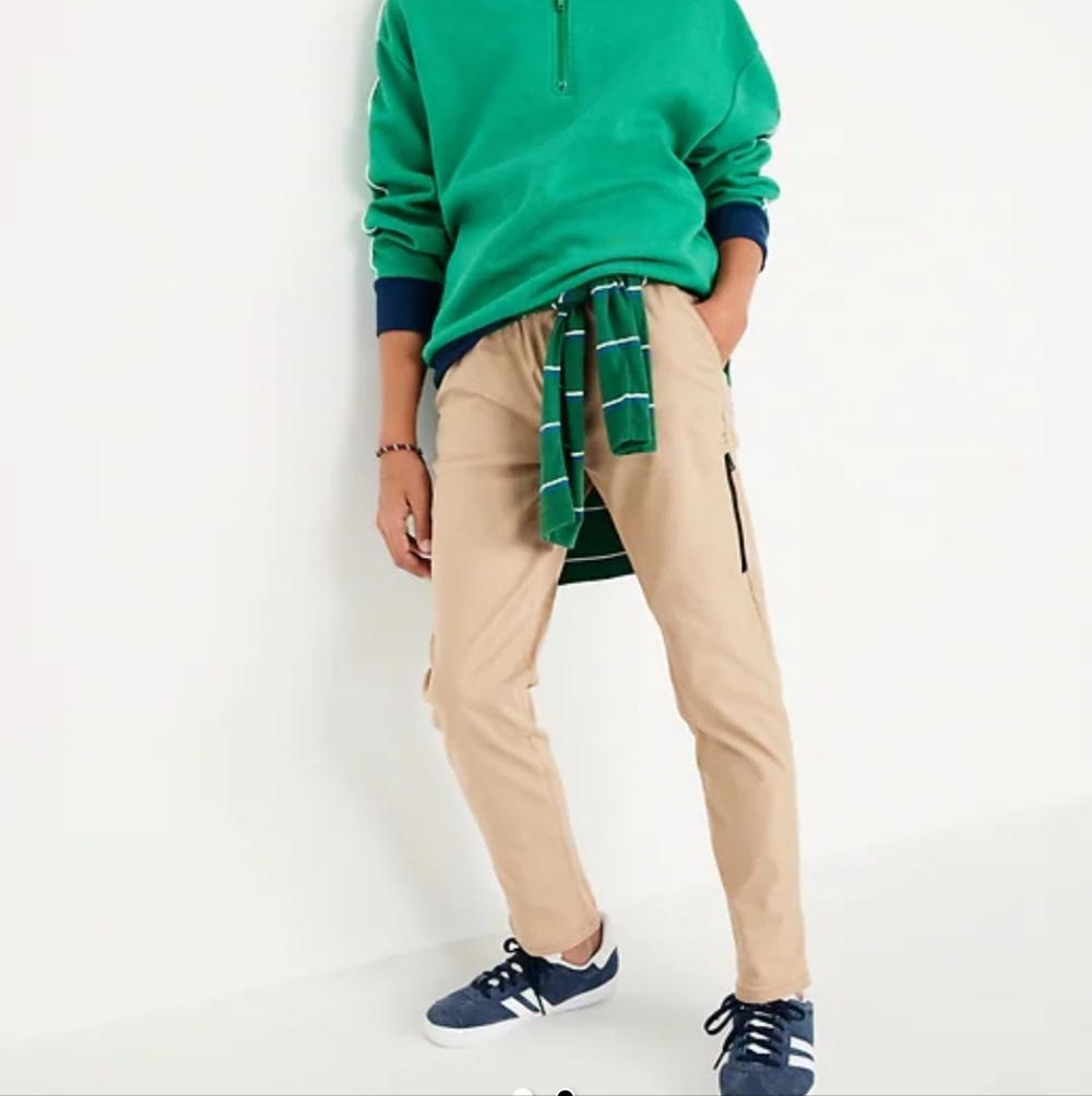 4 PAIRS OF Old Navy Boys waterproof built in tech pants